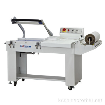 Brother Semi Automatic L Bar Shrink Wrap Cutting Machine FQL450A 밀봉 절단 절단 수축 플라스틱 포장 실러 케이스 16m/min